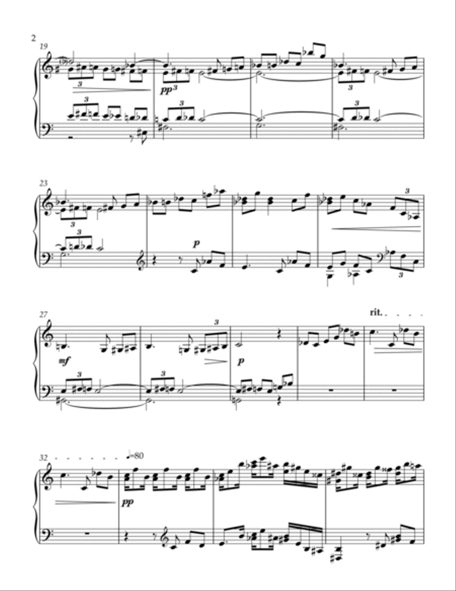 Mal'achim Piano Solo scores gallery preview page 2