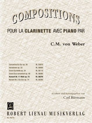 Book cover for Concerto No. 1 F minor Op. 73