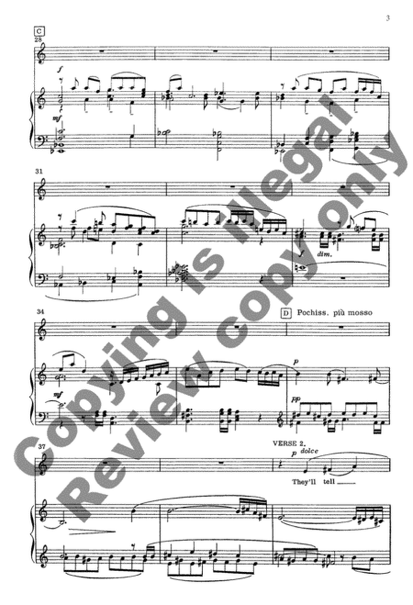 Serenade No. 2 (Choral Score)
