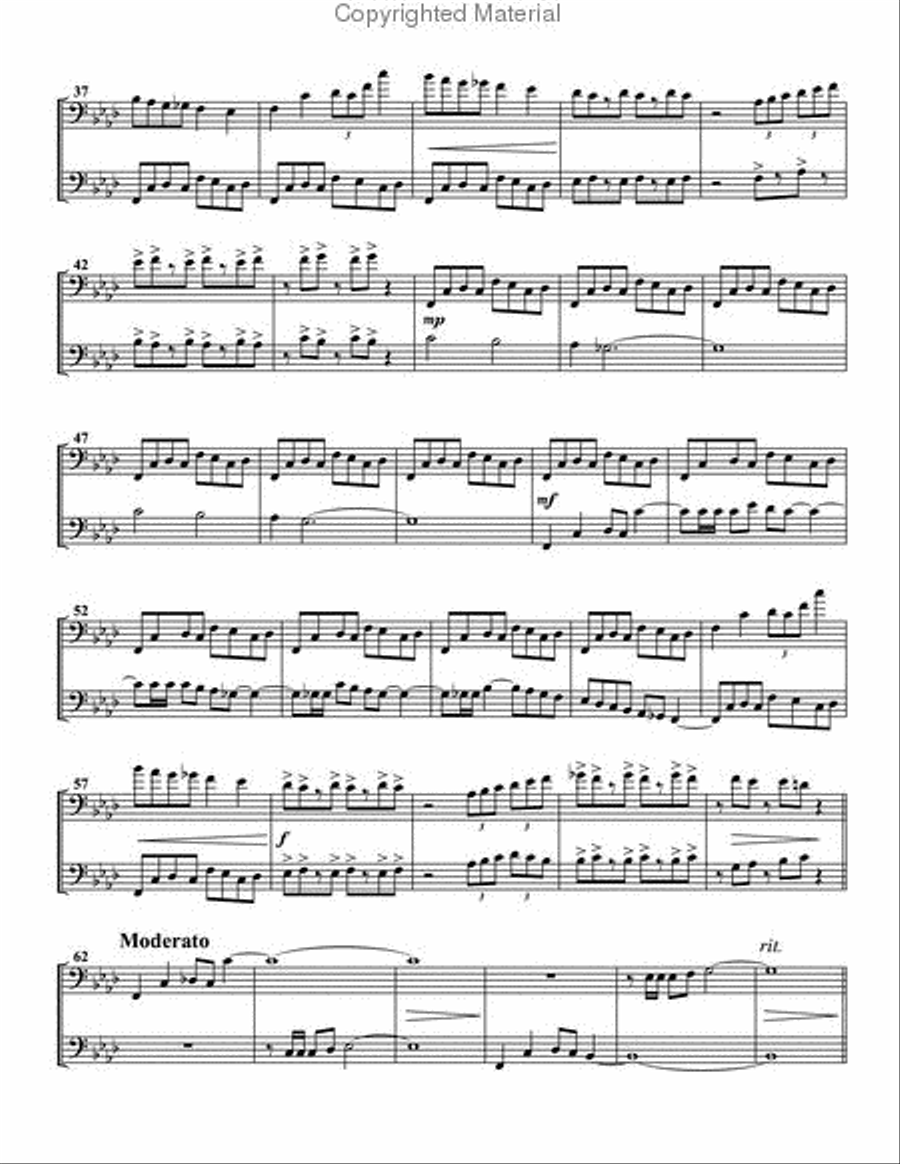 Euphantasies Brass Duet scores gallery preview page 5