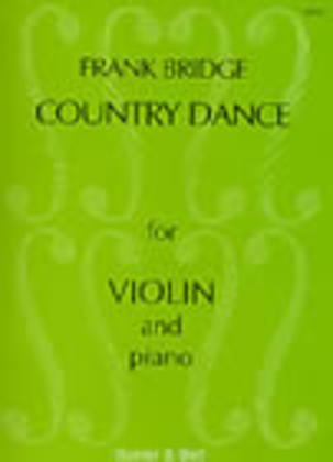 Book cover for Three Pieces for Violin and Piano. Country Dance