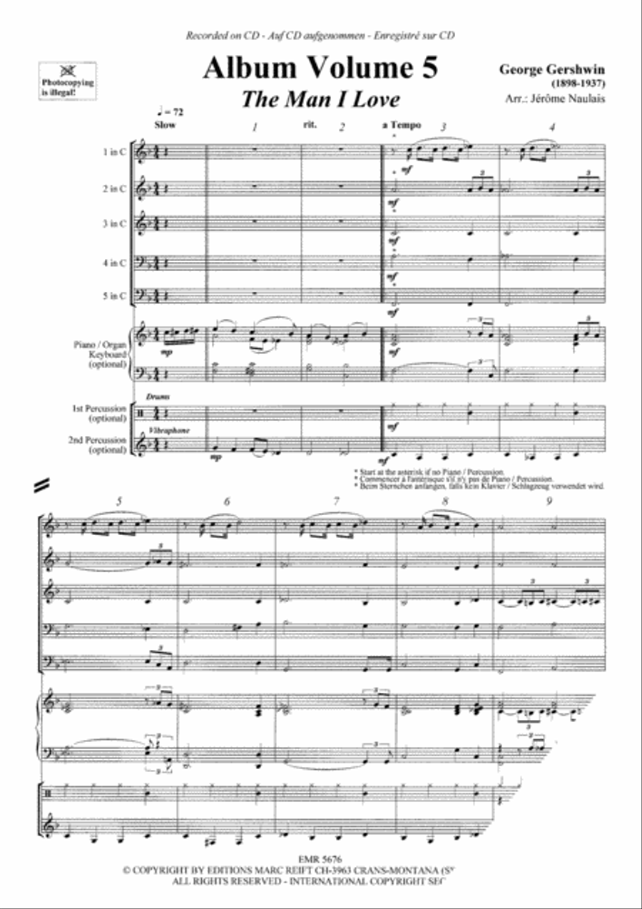 Album Volume 5 Brass Band scores gallery preview page 3