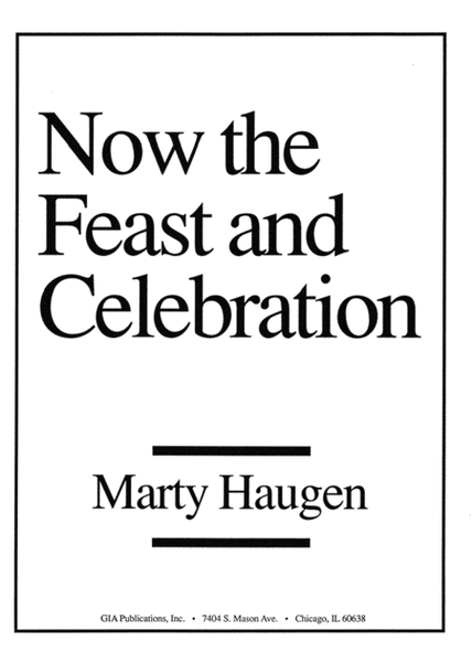 Now the Feast and Celebration - Handbell edition