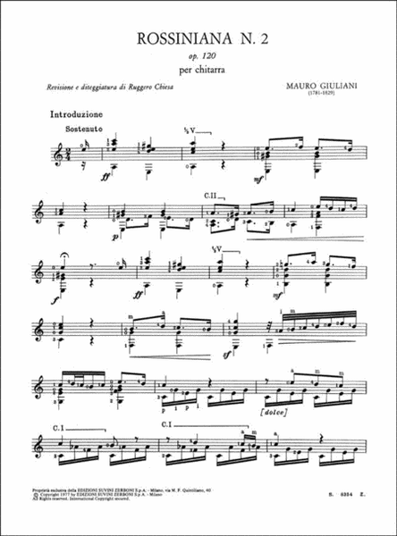 Rossiniana N. 2 Sc 120 Per Chitarra (15)