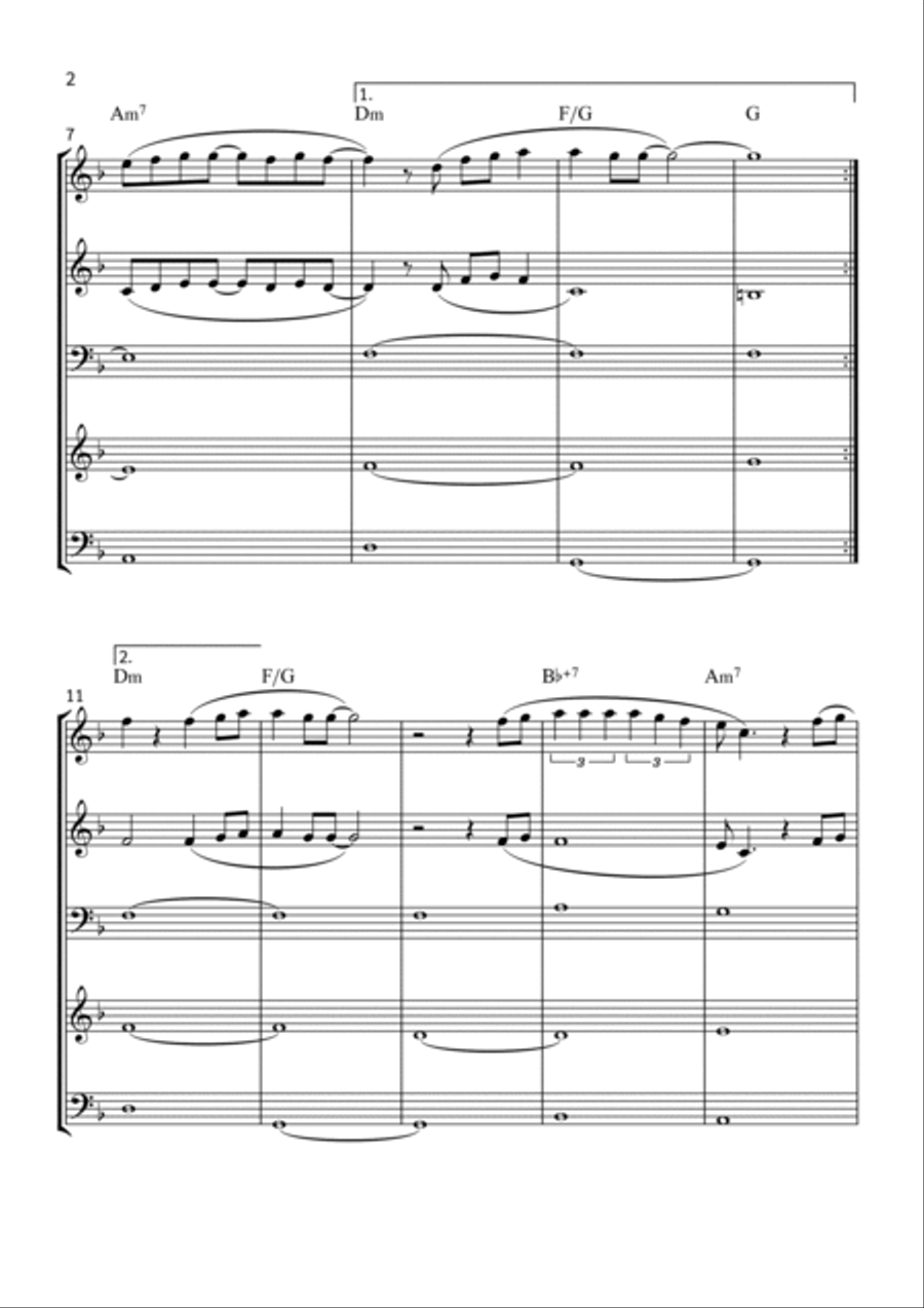 Part Of Your World (reprise) Horn scores gallery preview page 2