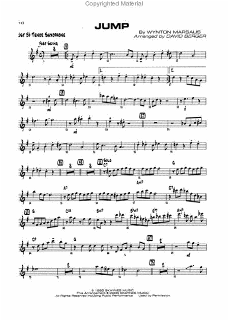 Sittin' In with the Big Band, Volume 2 Big Band scores gallery preview page 5