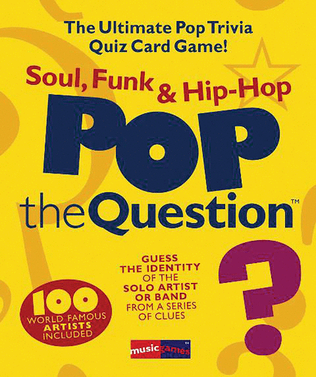 Book cover for Pop the Question - Soul, Funk & Hip Hop