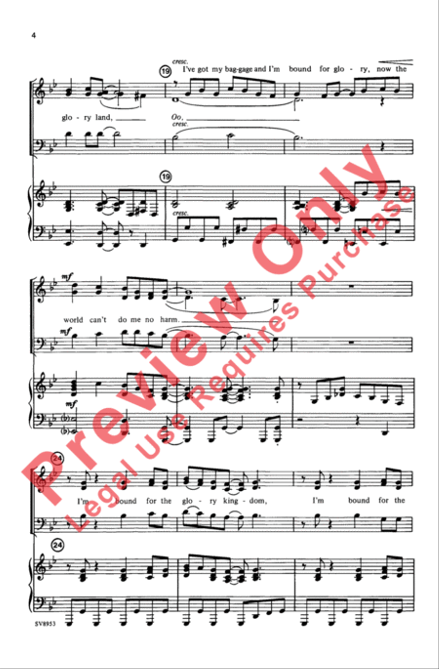 Ticket to the Kingdom 3-Part scores gallery preview page 4