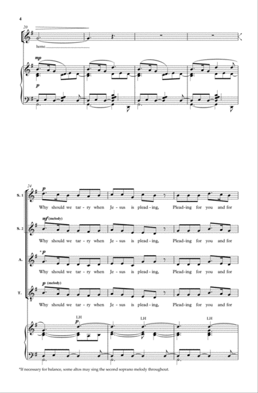 Softly and tenderly Softly and tenderly SSAA scores gallery preview page 7