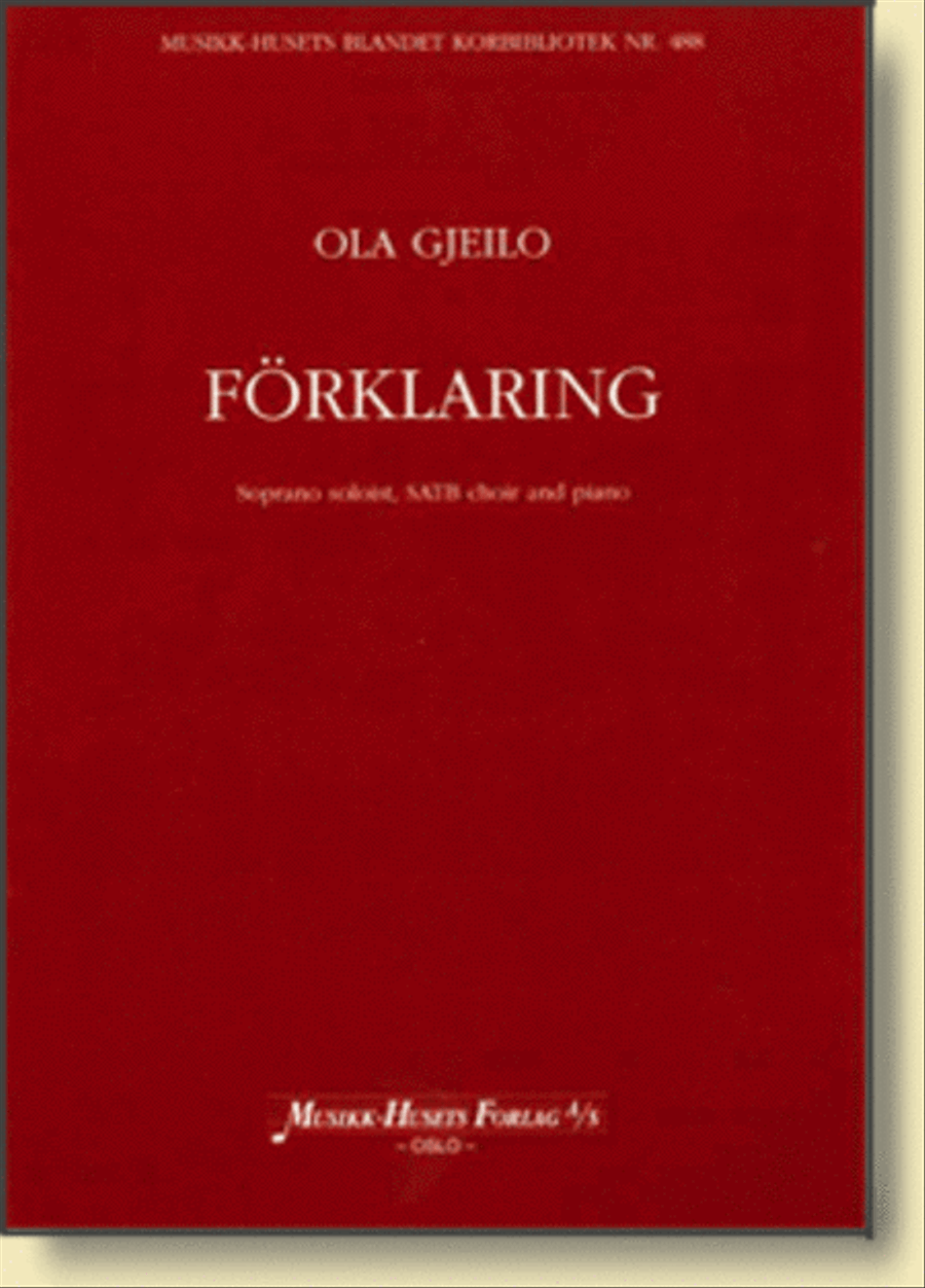 Forklaring 4-Part scores gallery preview page 1