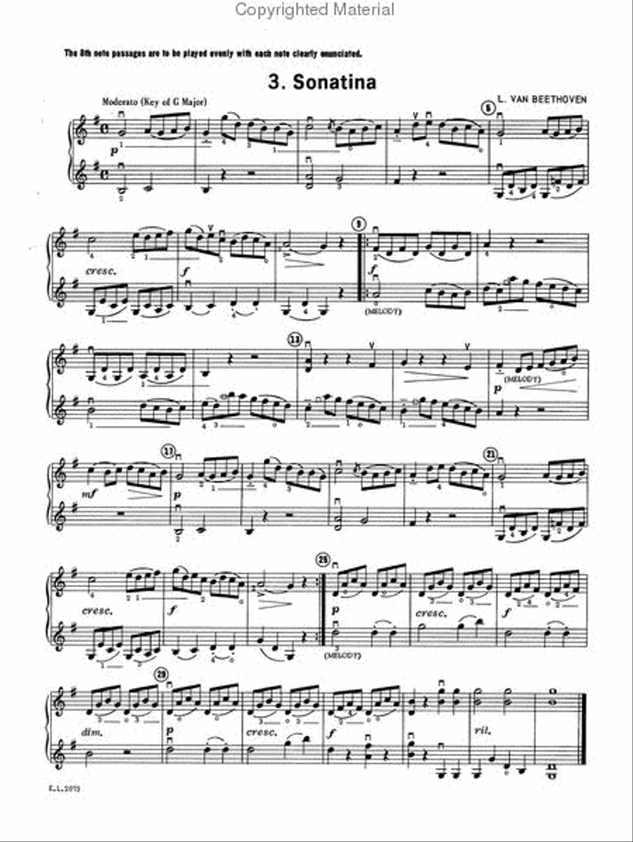 Duets for Strings, Book 3 Chamber Orchestra scores gallery preview page 4