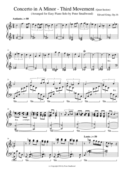 Grieg Piano Concerto 3rd Movement