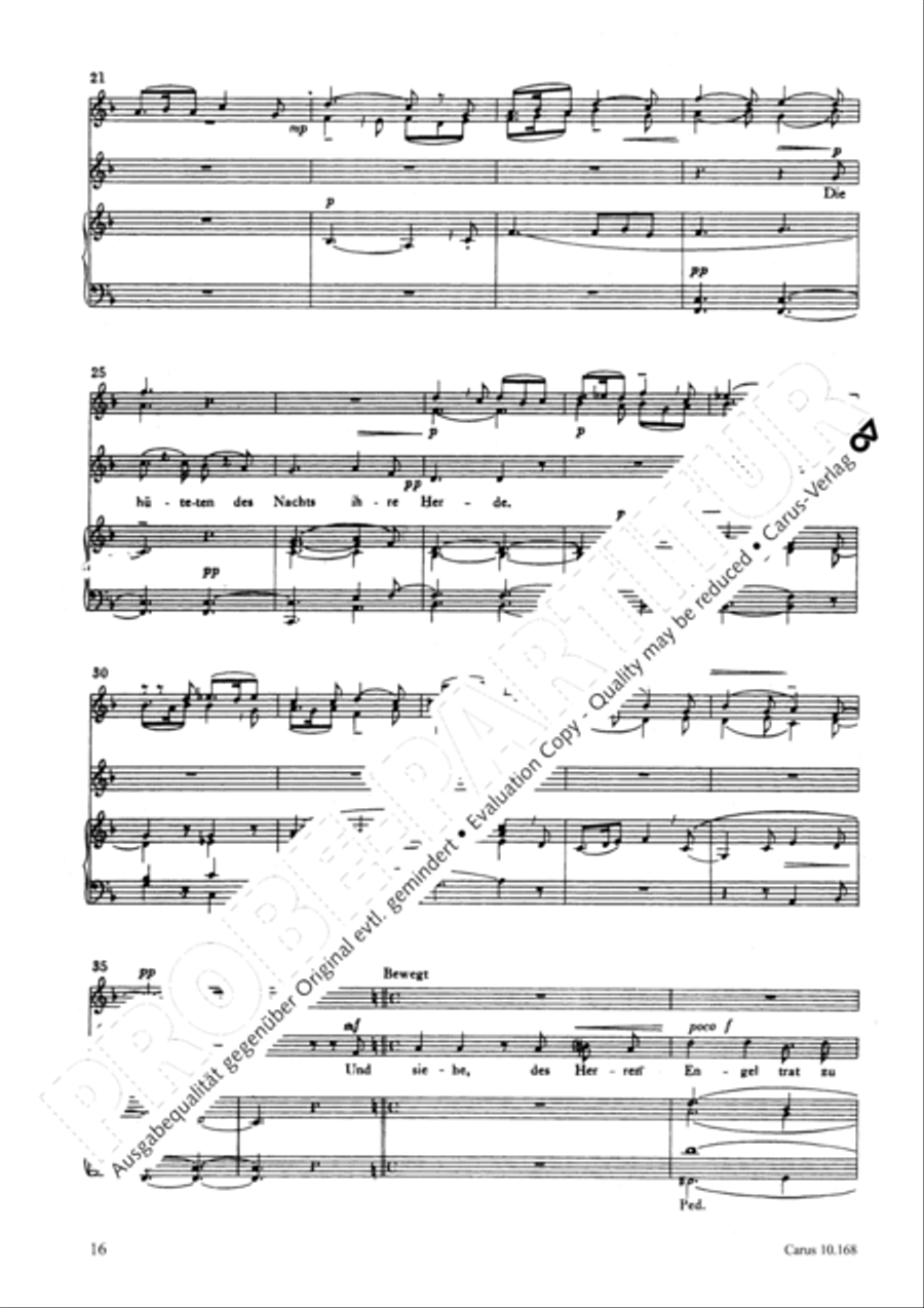 The Christmas Story (Die Weihnachtsgeschichte) SSA scores gallery preview page 19
