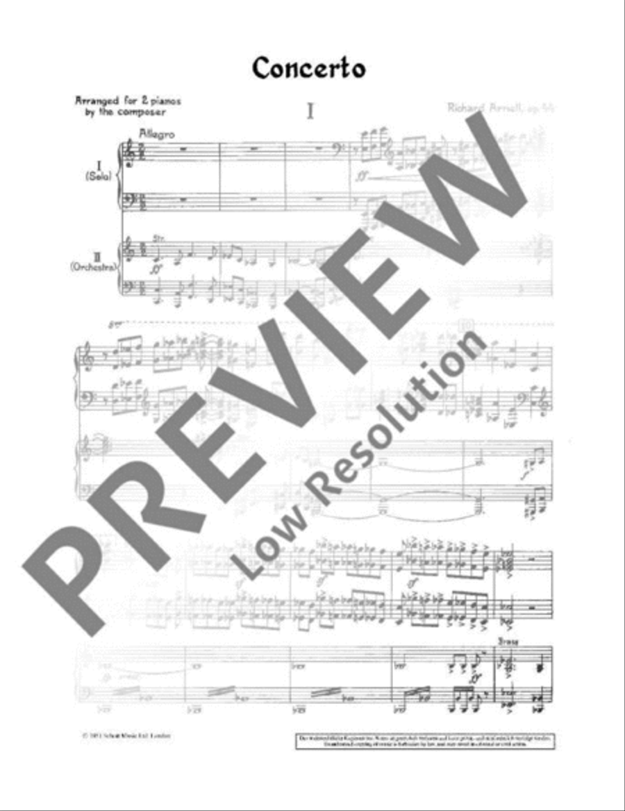 Concerto Concerto Piano Solo scores gallery preview page 4