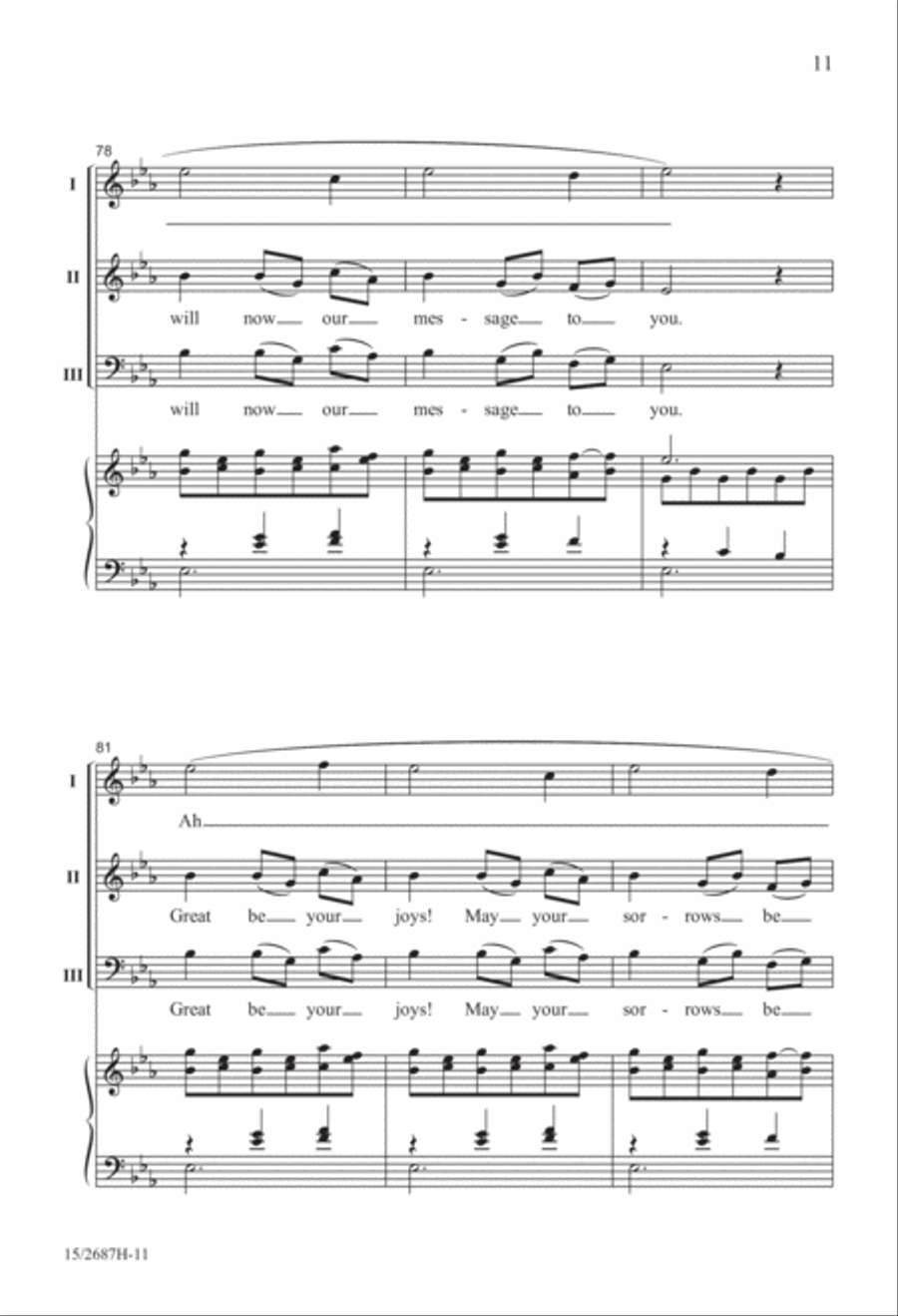A Czech Christmas 3-Part scores gallery preview page 11