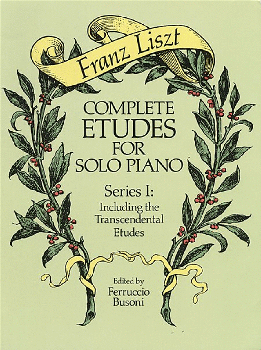 Complete Etudes For Solo Piano, Series I - Including The Transcendental Etudes Piano Method scores gallery preview page 1