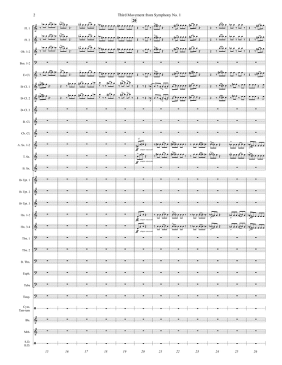 Symphony No. 1 Op.22
