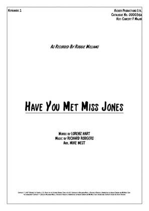 Book cover for Have You Met Miss Jones?