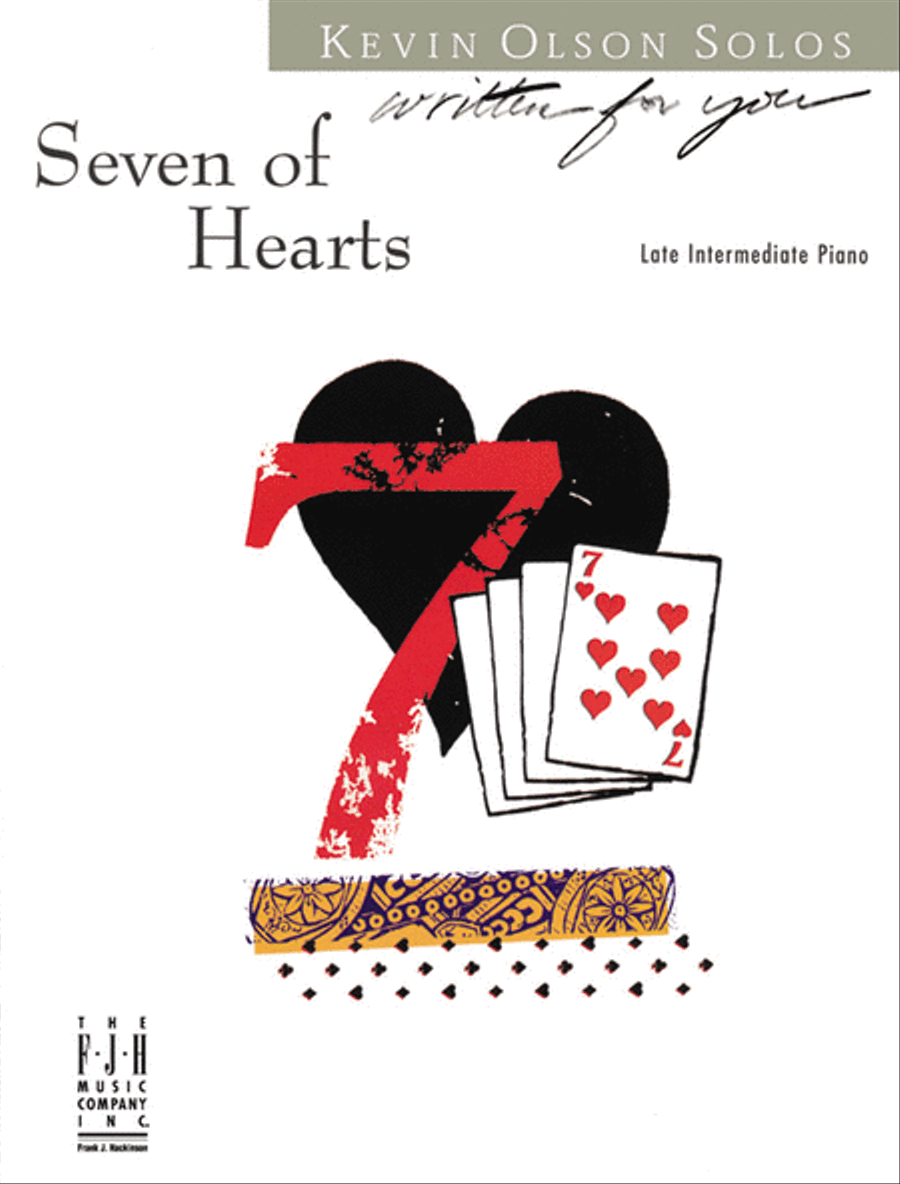 Seven of Hearts Piano Solo scores gallery preview page 2