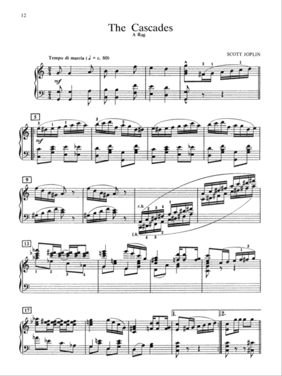 Scott Joplin at the Piano Piano Solo scores gallery preview page 3