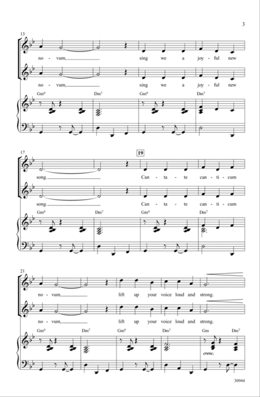 Jazz Cantate 2-Part scores gallery preview page 2