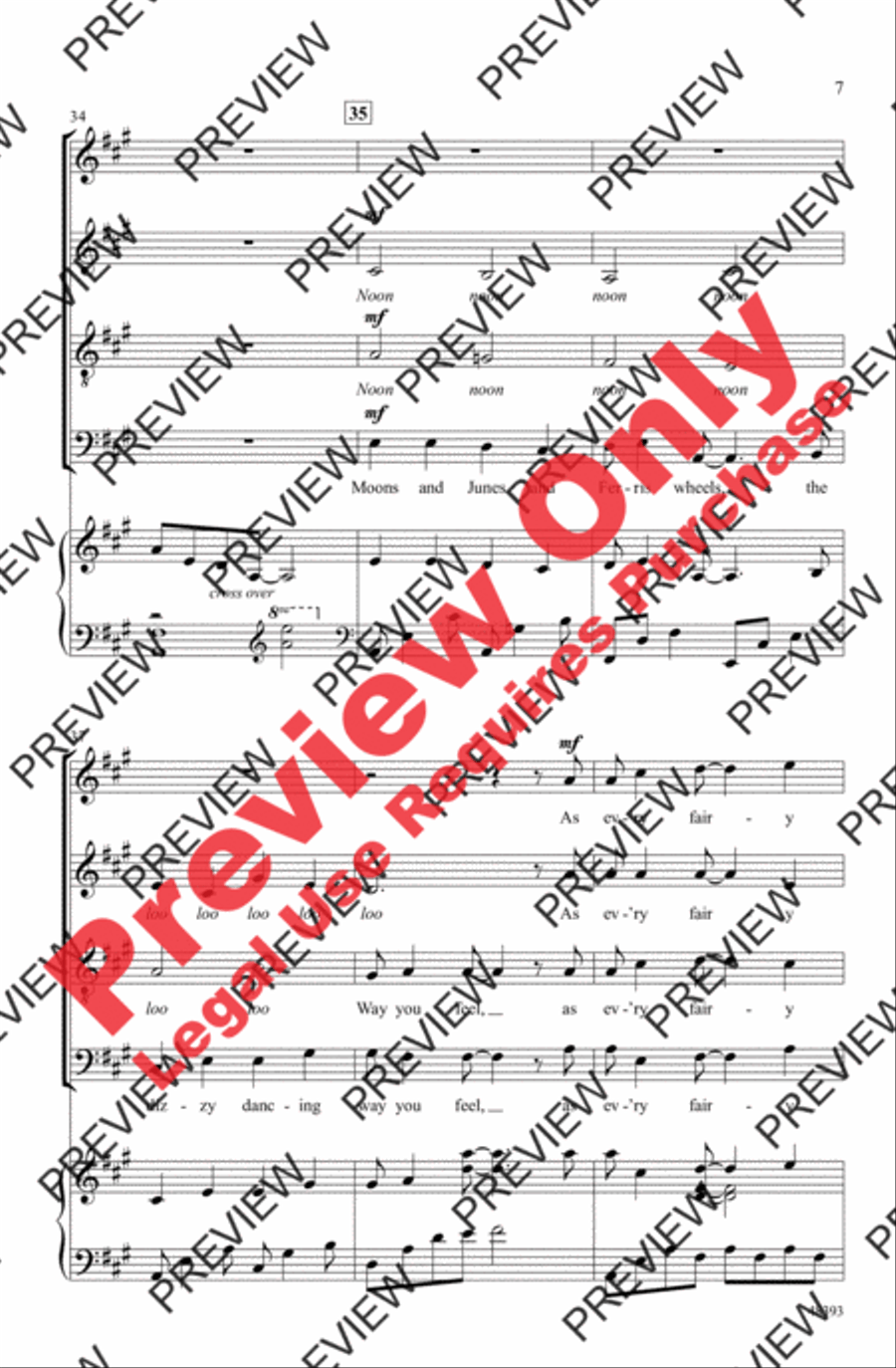 Both Sides Now 4-Part scores gallery preview page 7