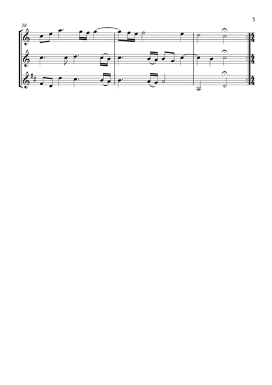 Sonata No.7 Sonata No.7 Woodwind Trio scores gallery preview page 5