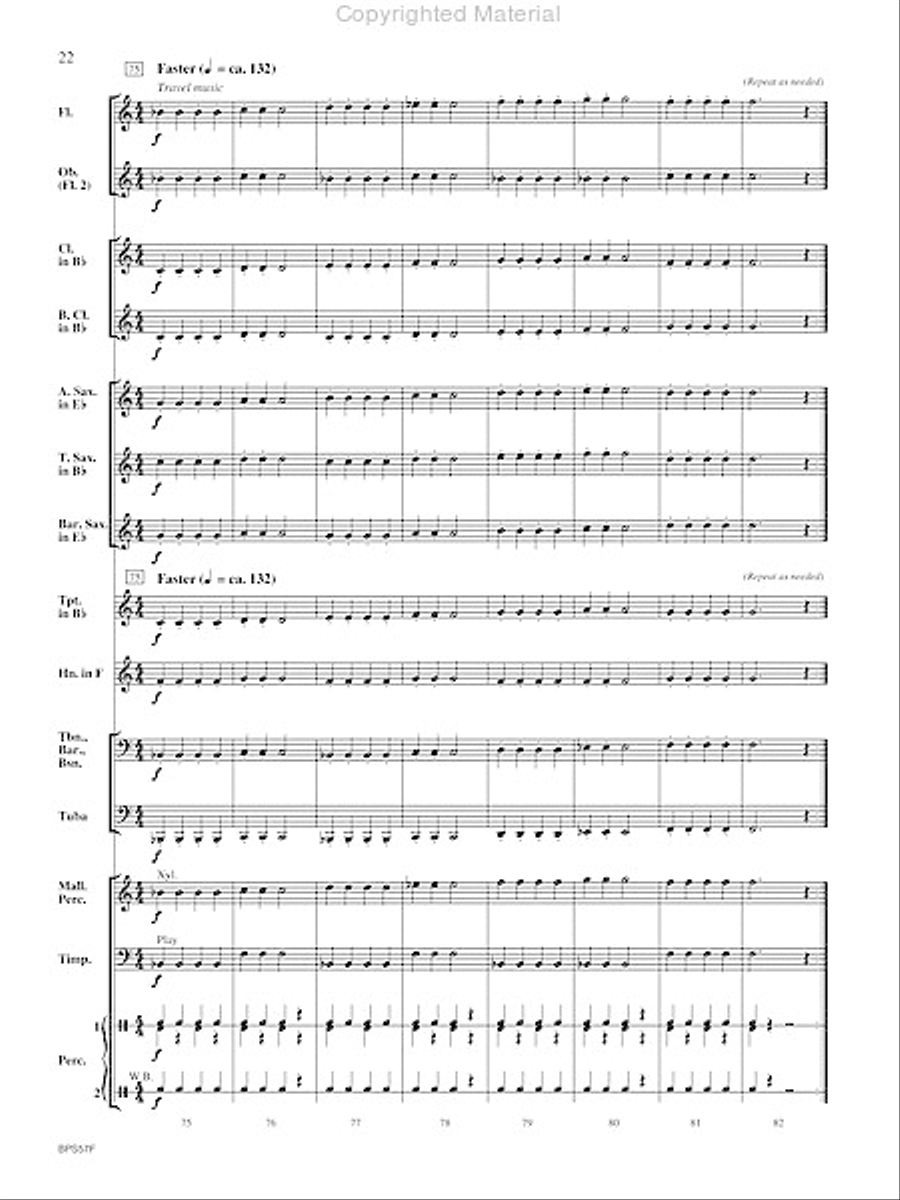 Aunt Rhodie's Diet Concert Band scores gallery preview page 23
