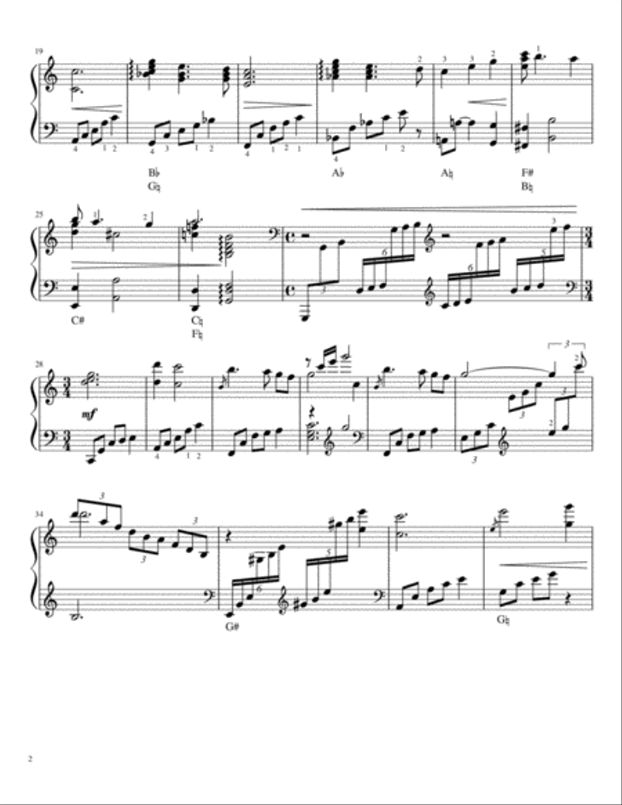 Moon River Moon River Harp scores gallery preview page 2