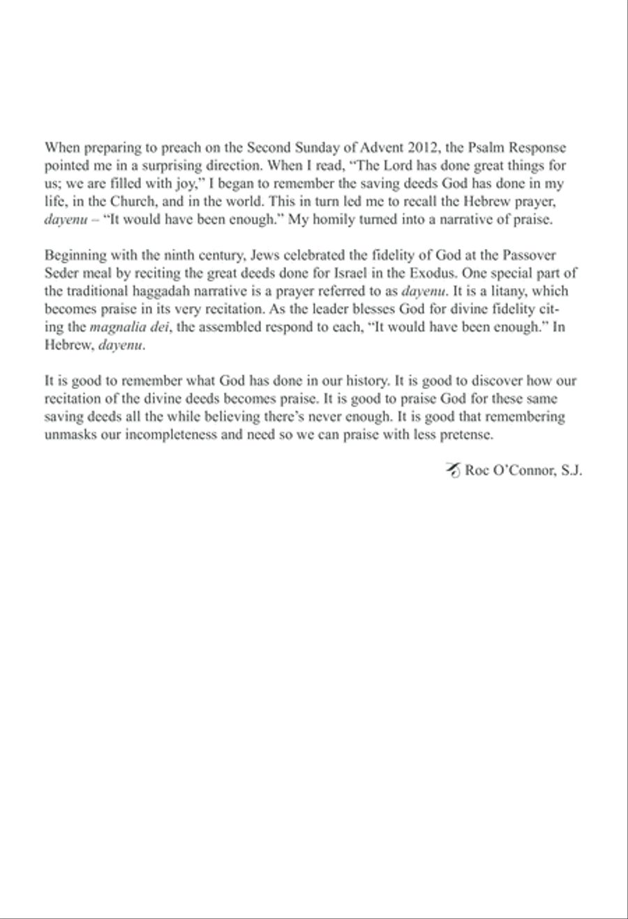 It Would Have Been Enough 4-Part scores gallery preview page 2