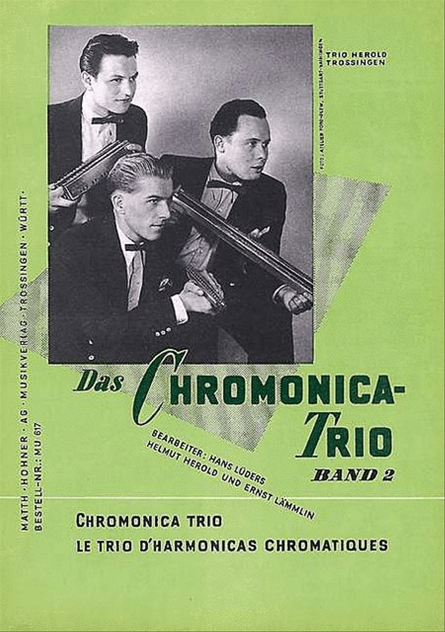 Herold H/lueder Chromonica - Trio Bd2 Harmonica scores gallery preview page 1