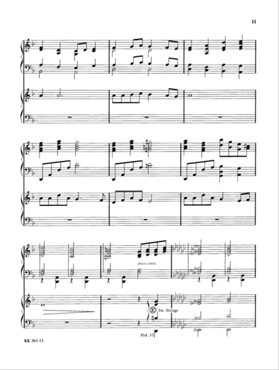 Festival Of Carols For Organ and Piano Vol 2 Organ scores gallery preview page 7