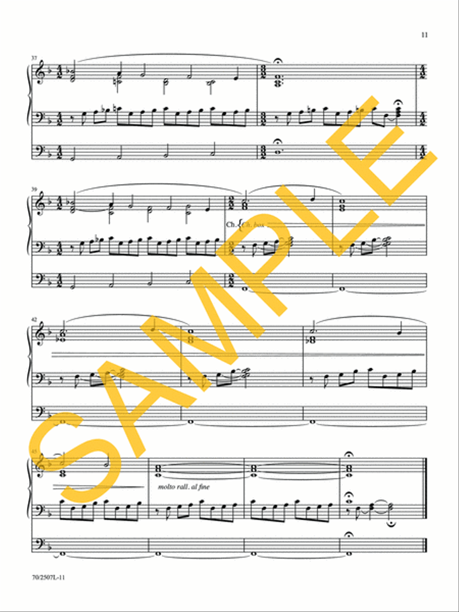 Hymn Inventions for Organ Organ Solo scores gallery preview page 10