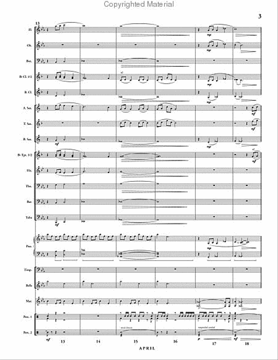 April April Concert Band scores gallery preview page 4