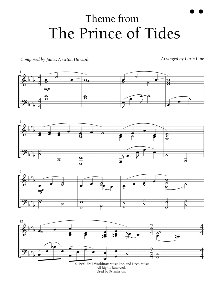 Main Title (from "the Prince Of Tides") image number null