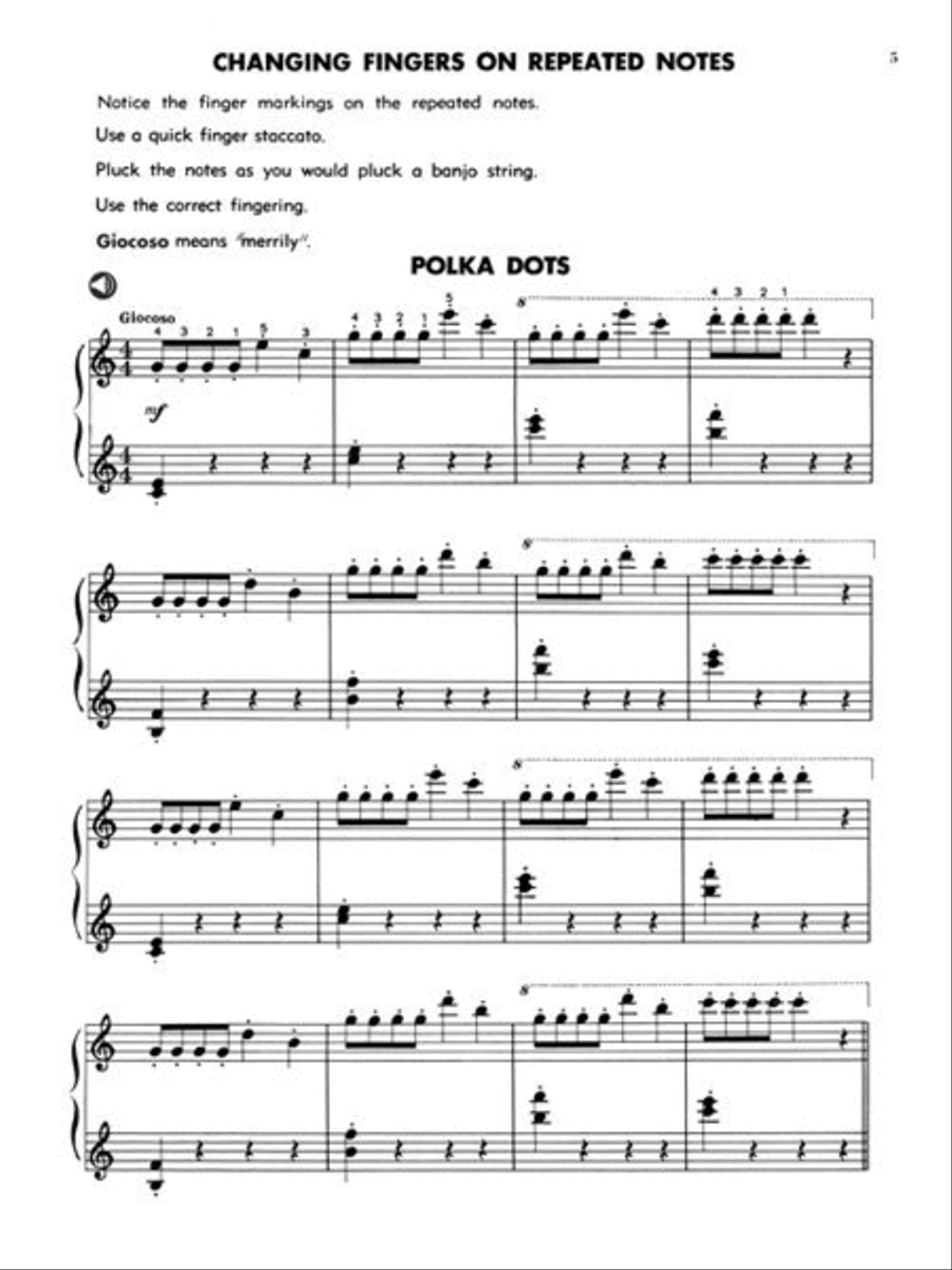 Step by Step Piano Course – Book 6 with Audio Piano Method scores gallery preview page 6