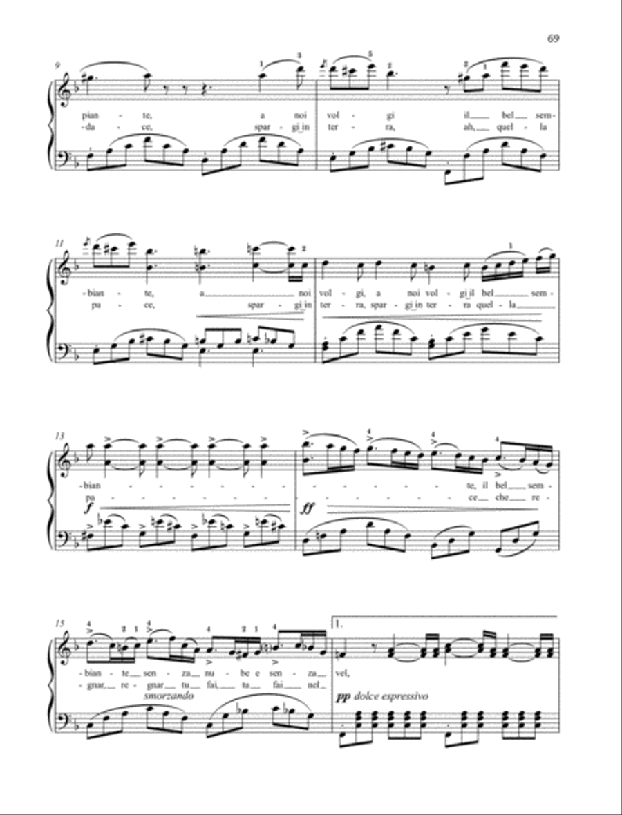Casta Diva Piano Solo scores gallery preview page 2