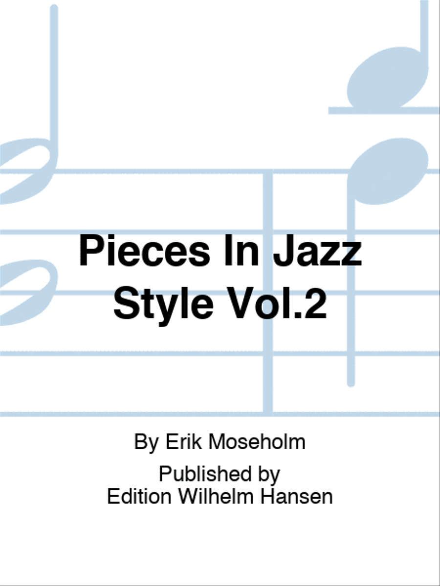 Pieces In Jazz Style Vol.2 Piano Solo scores gallery preview page 1