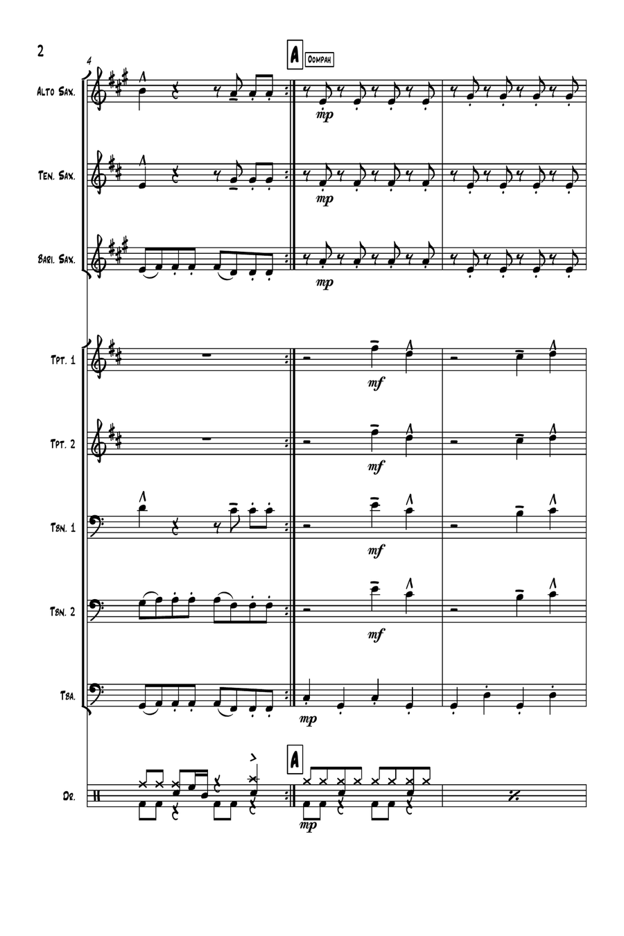 All The Small Things Large Ensemble scores gallery preview page 2