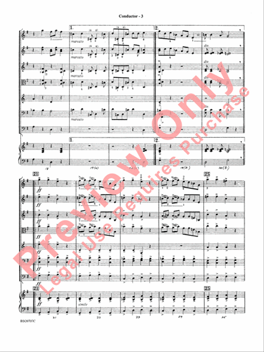 Jazz Pizzicato String Orchestra scores gallery preview page 6