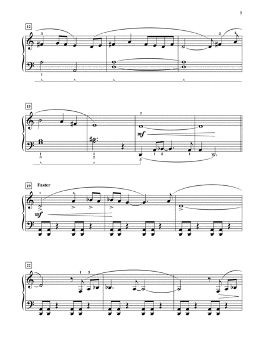The Ruins Of Dale (from The Hobbit: The Battle of the Five Armies) (arr. Carol Matz) Easy Piano scores gallery preview page 2