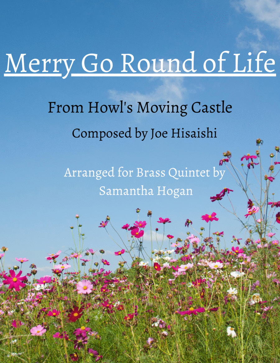 Merry-go-round Of Life Brass Ensemble scores gallery preview page 1