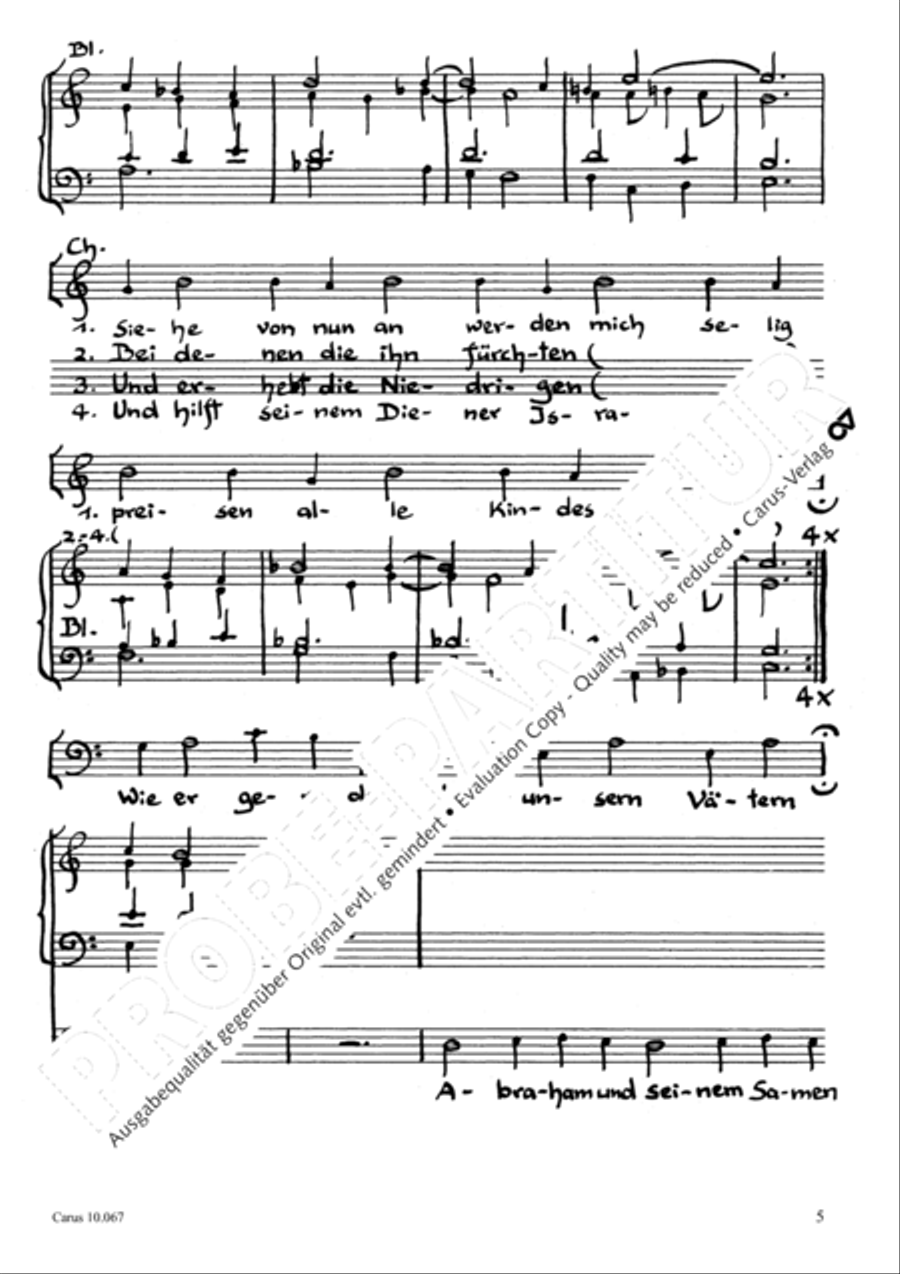 Magnificat Choir scores gallery preview page 6