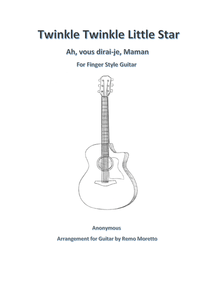 Twinkle Twinkle Little Star for Finger Style Guitar image number null