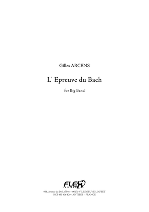 Book cover for L'epreuve du Bach