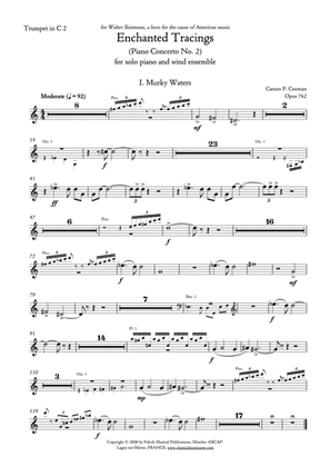 Carson Cooman Enchanted Tracings (Piano Concerto No. 2) (2008) for solo piano and wind ensemble, C t