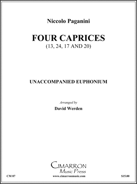 Four Caprices (11, 17, 20 and 24)