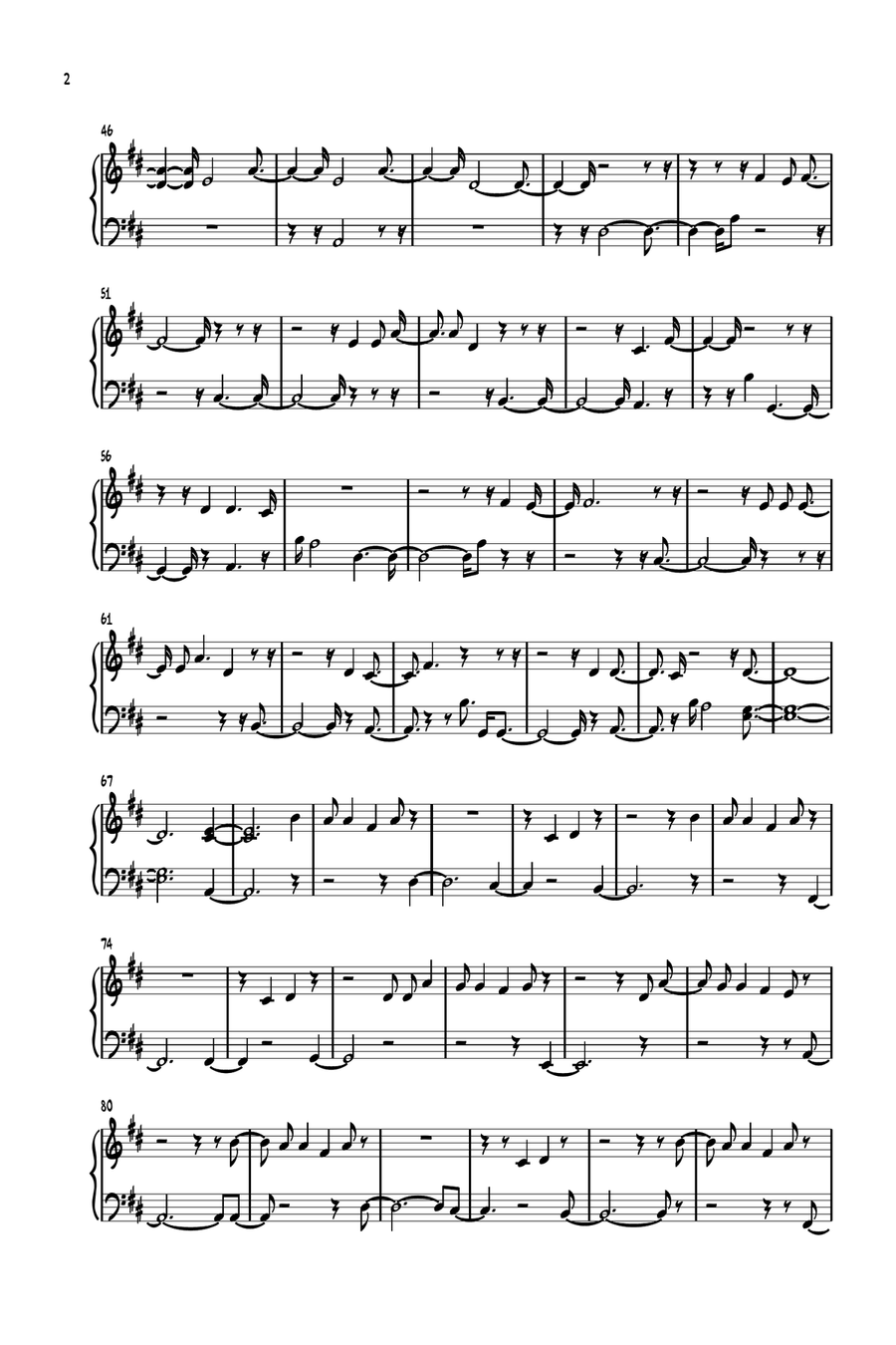 With All I Am Piano Solo scores gallery preview page 2