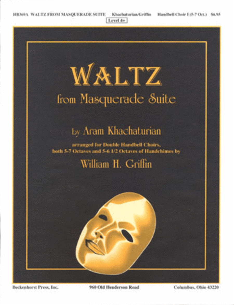 Waltz from Masquerade Suite - handbell choir I Handbell Choir scores gallery preview page 1