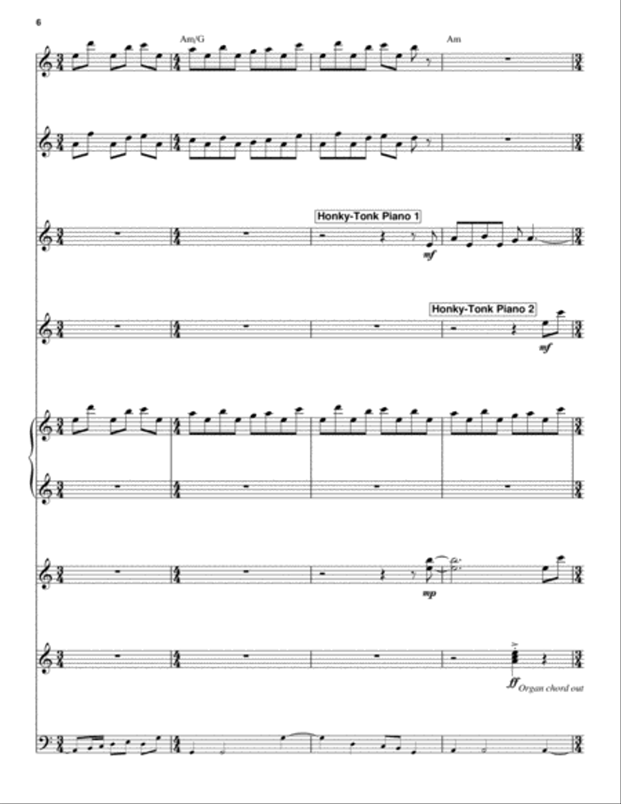 Tubular Bells Piano scores gallery preview page 6